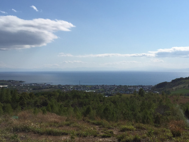 噴火湾もきれいに見えた。走らなくても洞爺湖いいとこ