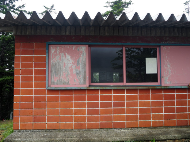 ５合目の小屋。きれい。